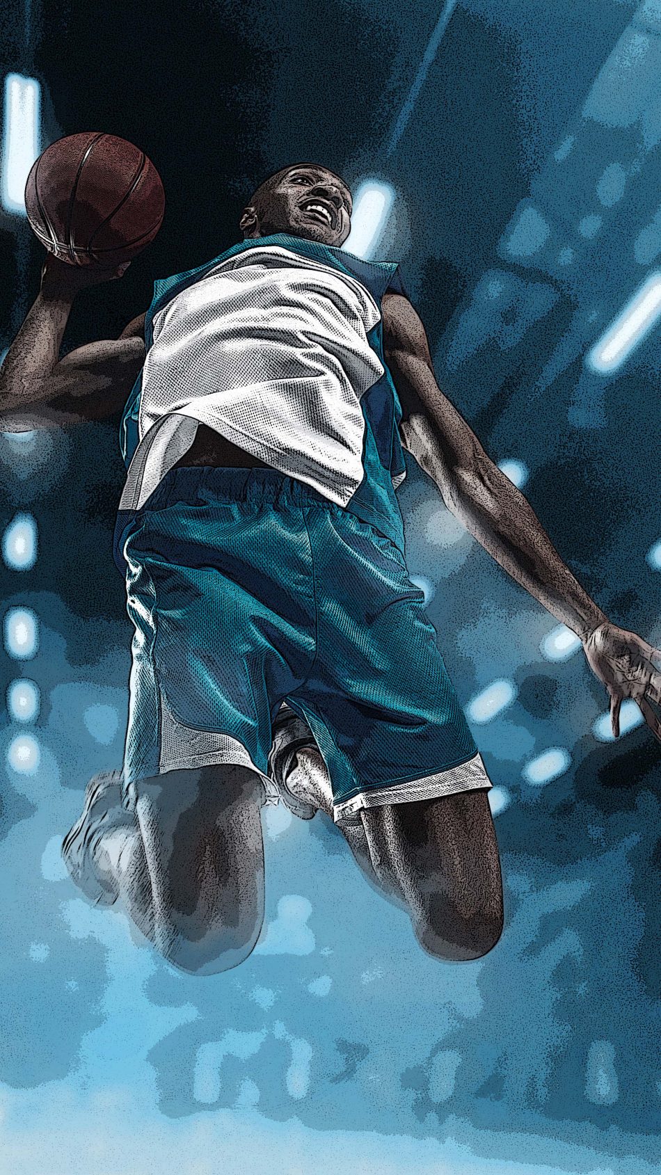 Basketball Sports Artwork 4k Ultra Hd Mobile Wallpaper - Basketball Wallpapers 4k Mobile - HD Wallpaper 
