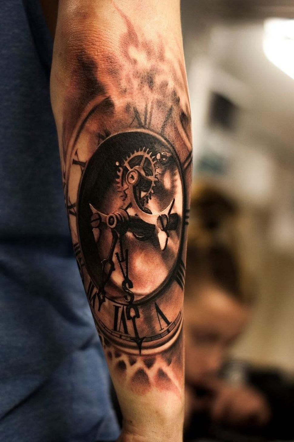 Mechanical Watch 3d Tattoo Hd Wallpaper - Hd Tattoo Designs For Men - 970x1456 Wallpaper Mechanical Watch 3d Tattoo Hd Wallpaper - Hd Tattoo Designs For Men - 970x1456 Wallpaper