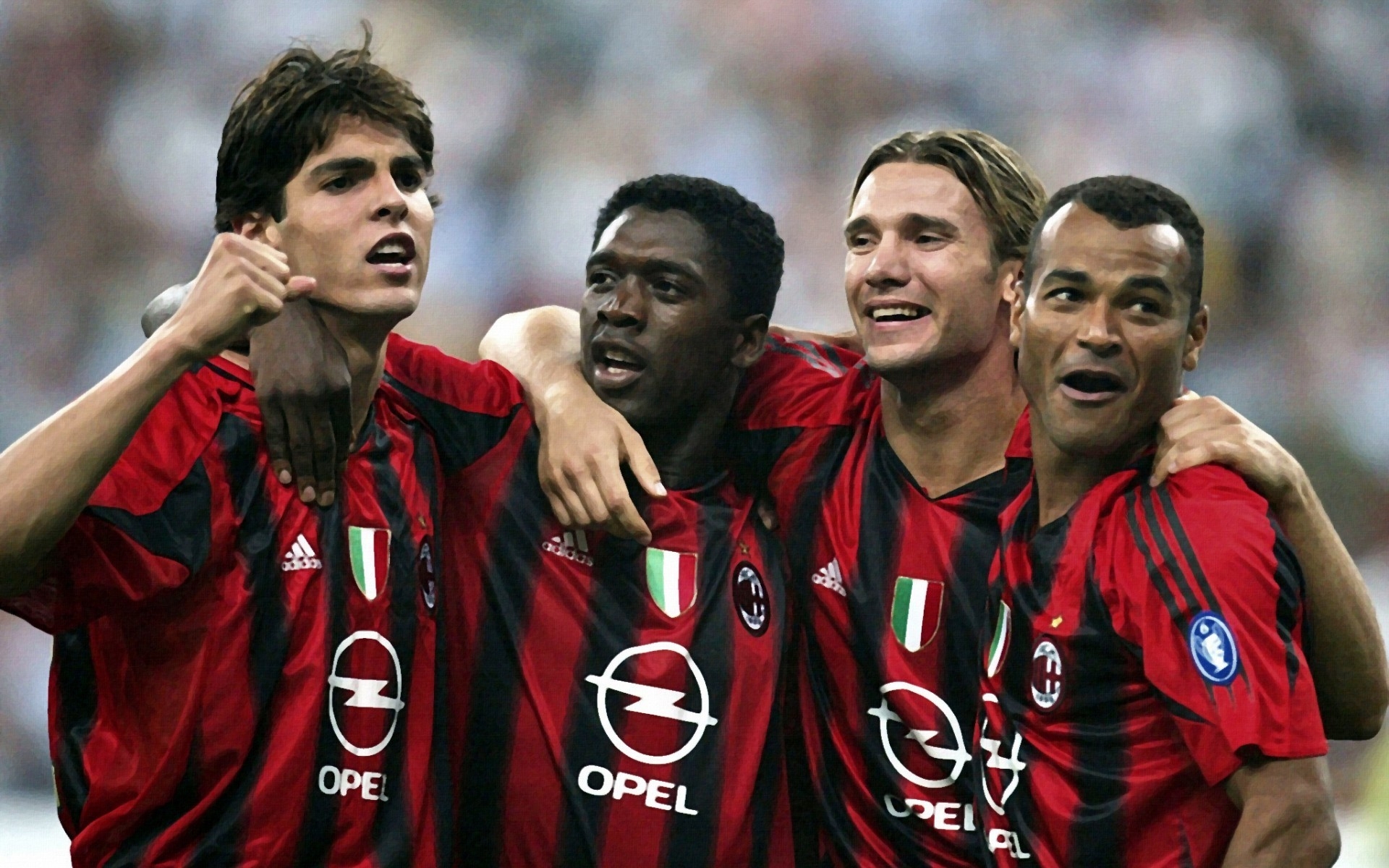 Ac Milan Players Old - HD Wallpaper 
