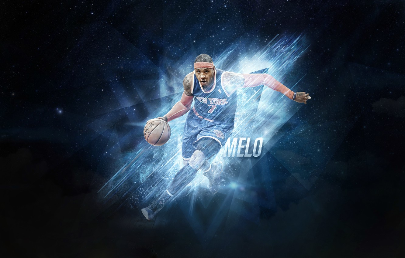 Photo Wallpaper Basketball, New York, Nba, Knicks, - Carmelo Anthony Wallpaper 1920 - HD Wallpaper 