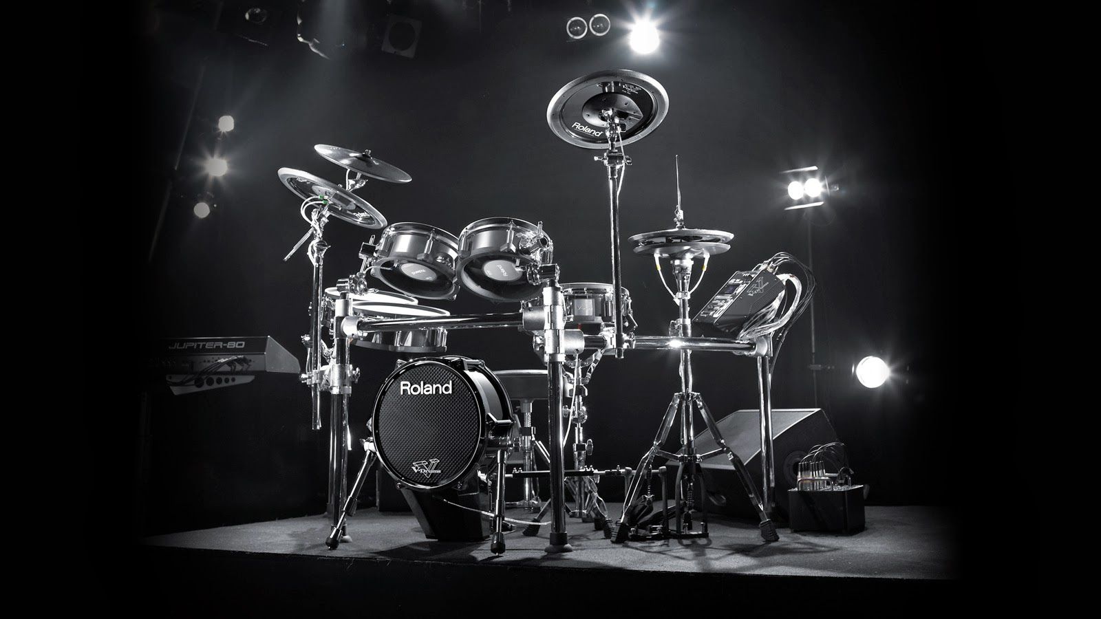 Electric Roland Drums - HD Wallpaper 