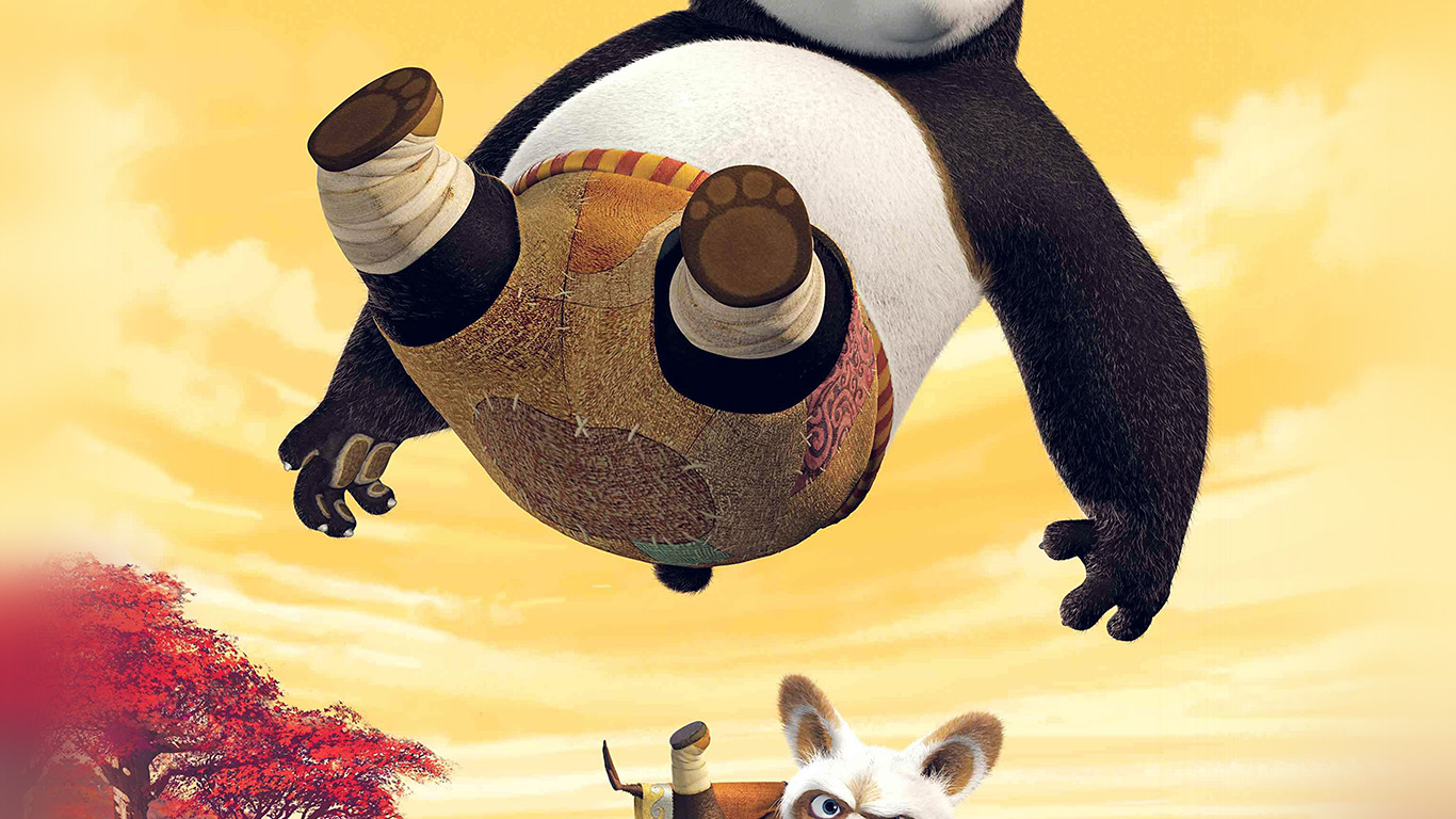 Po Sad Kung Fu Panda - HD Wallpaper 