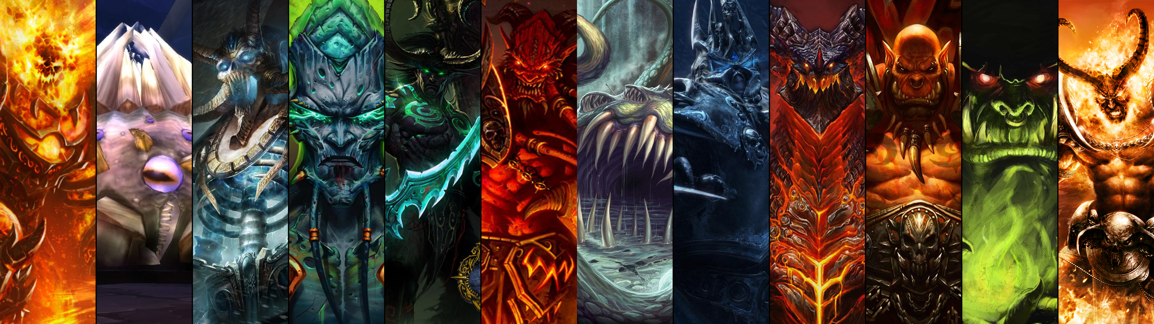 World Of Warcraft Bosses - HD Wallpaper 