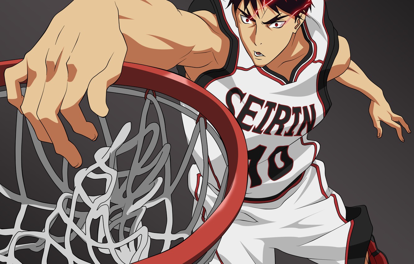 Photo Wallpaper Basket, Network, Kuroko From Basket, - Kagami Taiga Wallpaper Hd - HD Wallpaper 