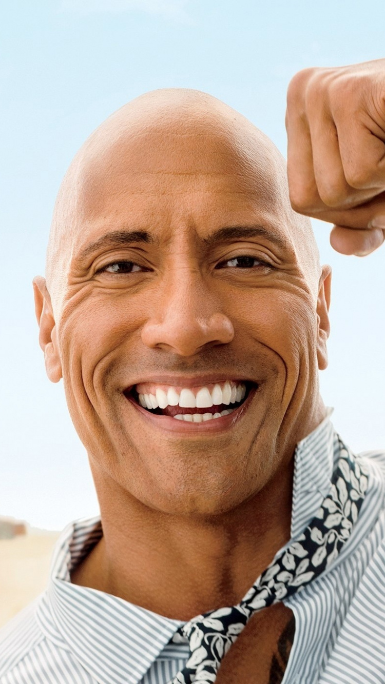 Dwayne Johnson, Smile, The Rock, Wallpaper - Dwayne Johnson - HD Wallpaper 