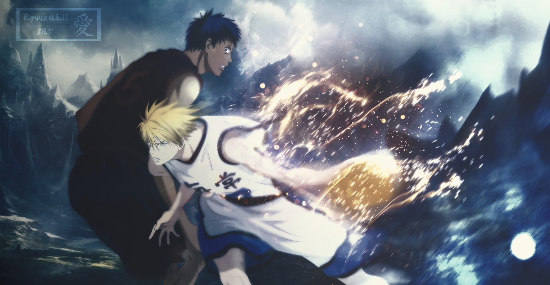 Kuroko No Basket Wallpaper Aomine 1920x995 Wallpaper Teahub Io