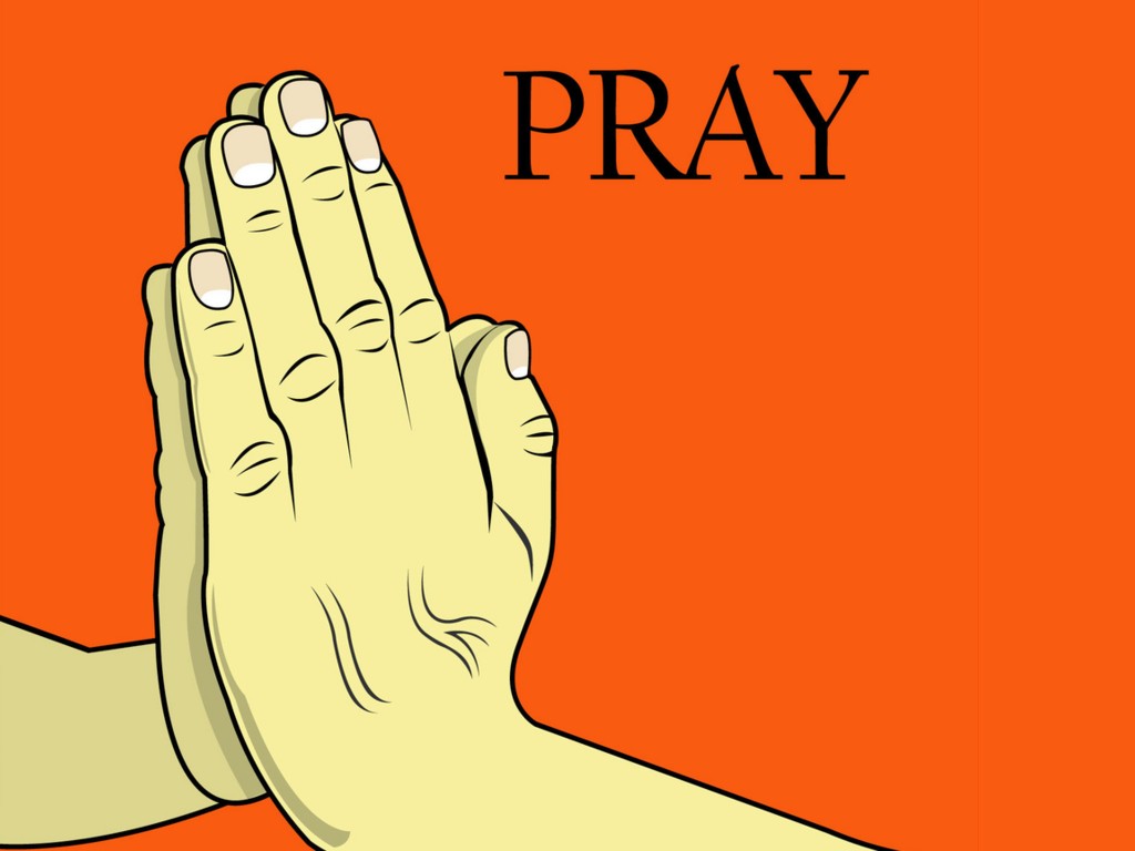 Hands On Prayer Christian Wallpaper Free Download - Praying Hands -  1024x768 Wallpaper 