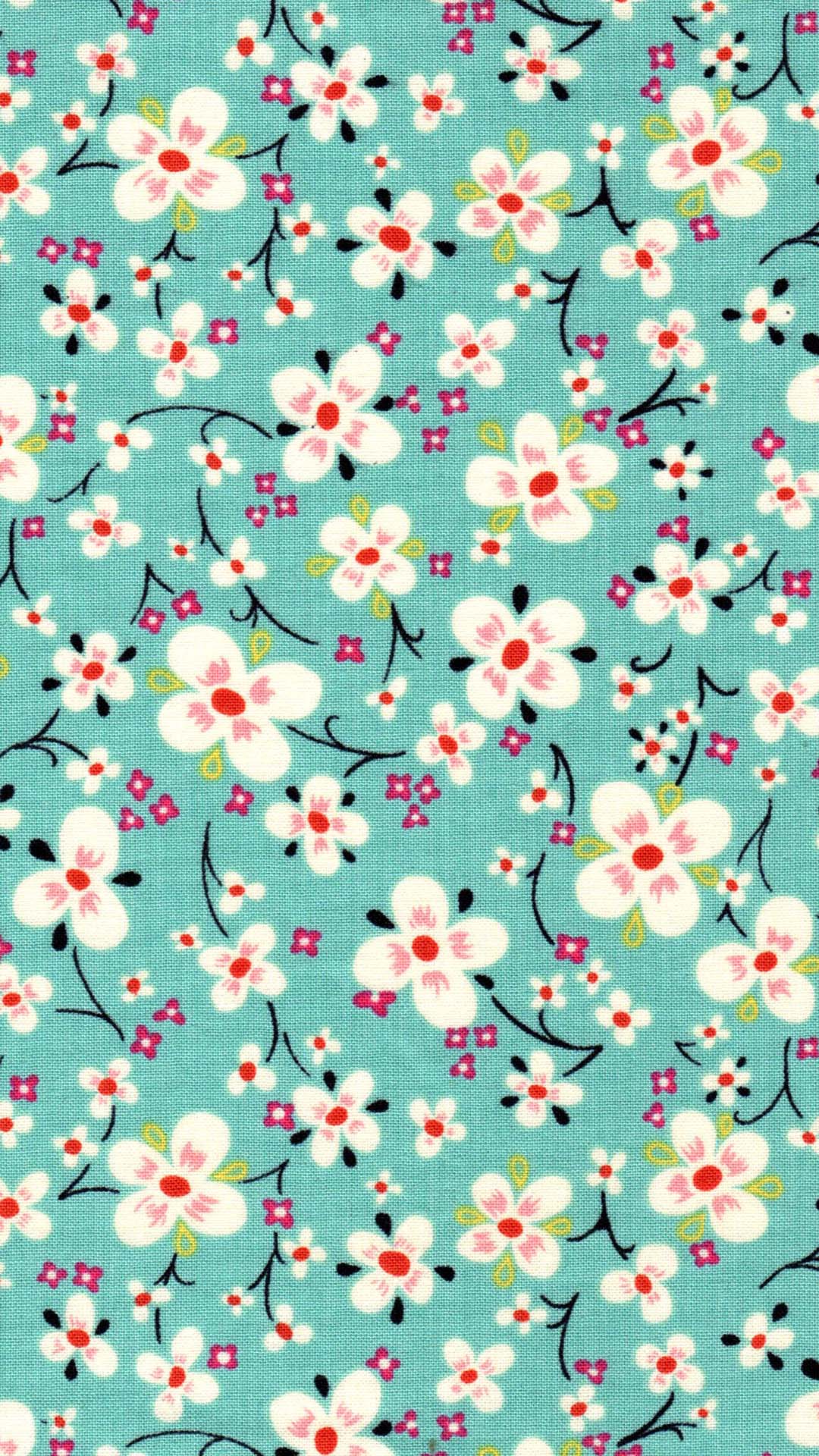 Flower Pattern Wallpaper - Flower Pattern Wallpaper Iphone - HD Wallpaper 