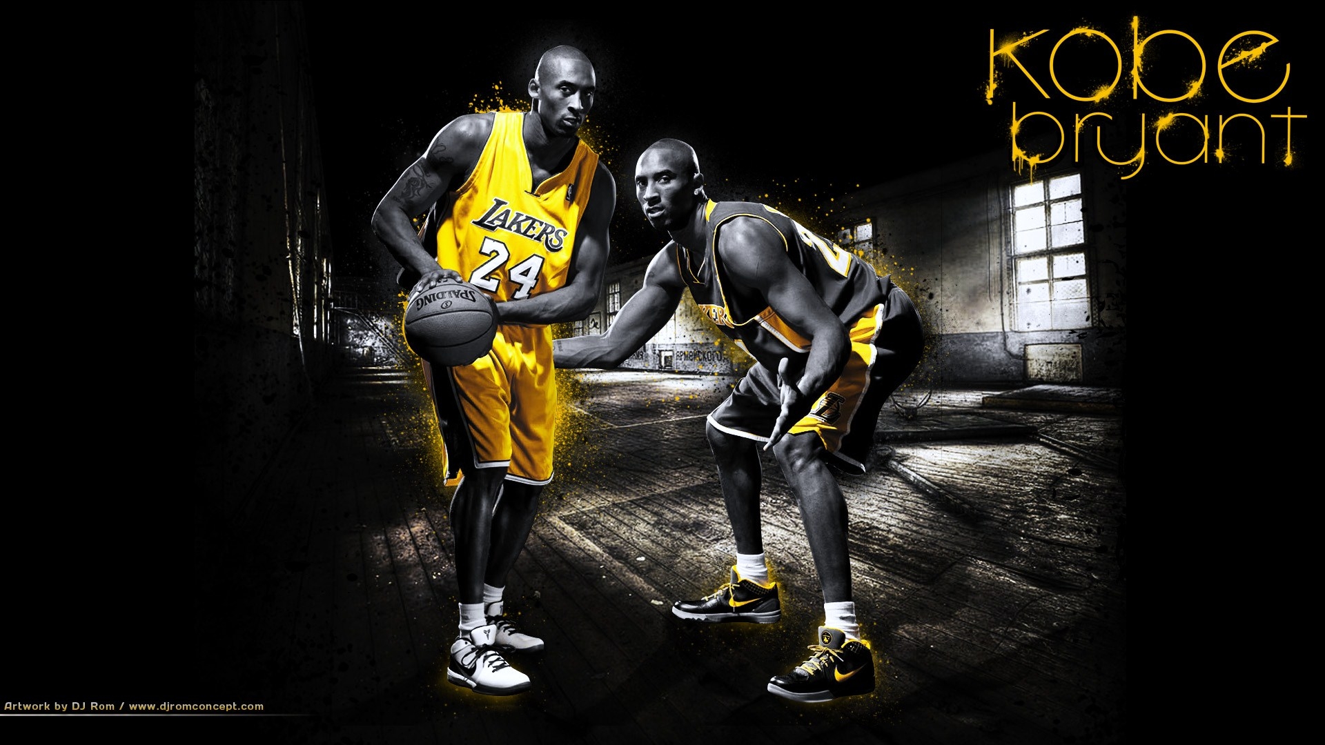 Basketball Wallpapers High Quality Download Free - Hd Lakers Wallpaper Pc - HD Wallpaper 