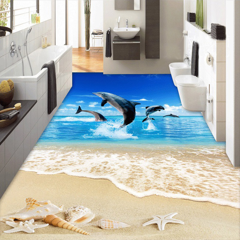 Epoxy Floor Paint 3d - HD Wallpaper 