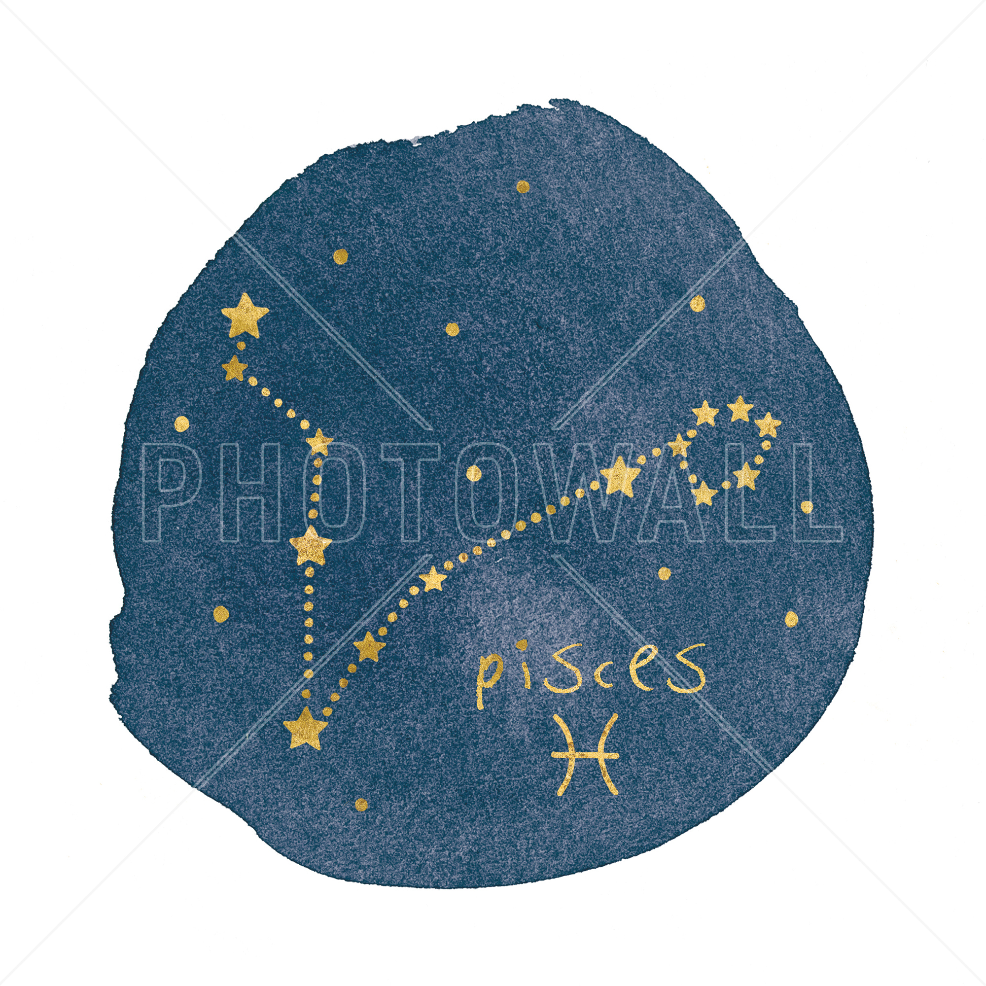 Horoscope Pisces - Wallpaper - Kids Room - Circle - HD Wallpaper 