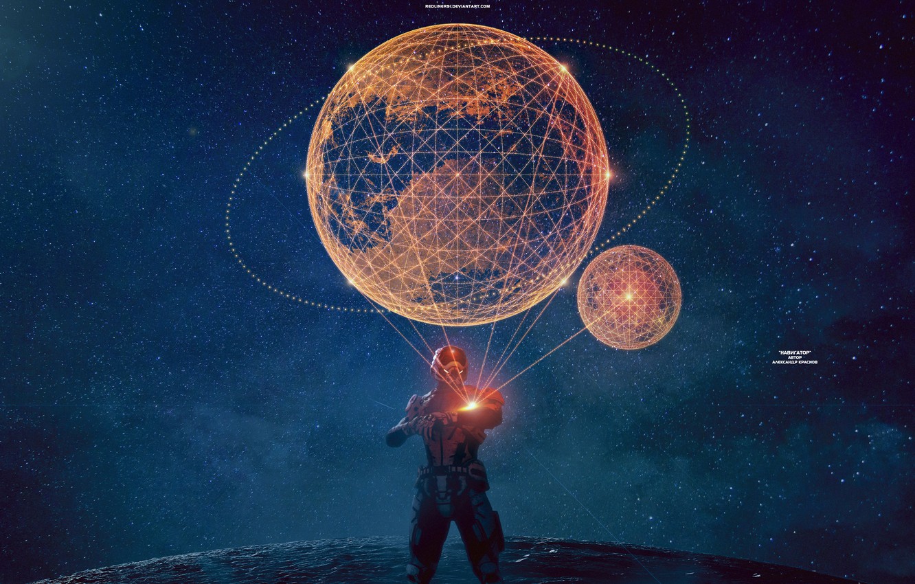 Photo Wallpaper Stars, Night, Map, Mass Effect, Hologram, - Mass Effect Art Andromeda Iphone - HD Wallpaper 