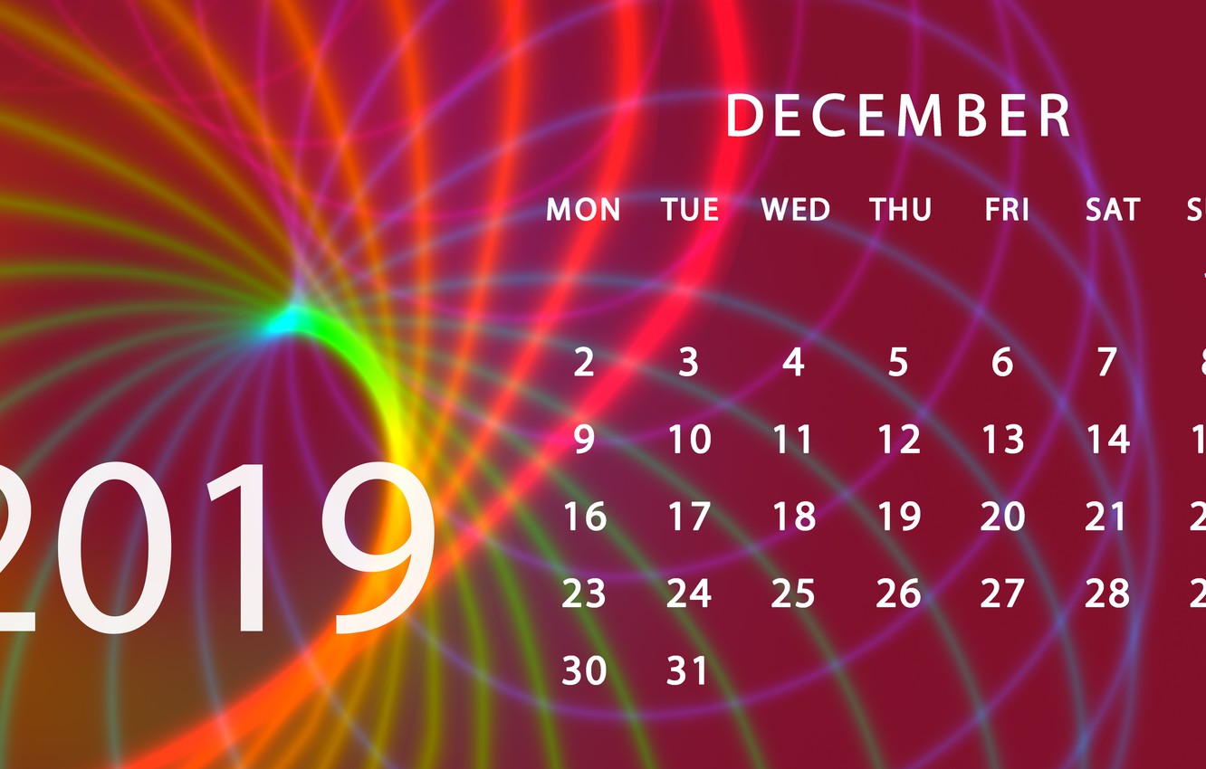 Photo Wallpaper Calendar, December, - Independence Day And Raksha Bandhan - HD Wallpaper 
