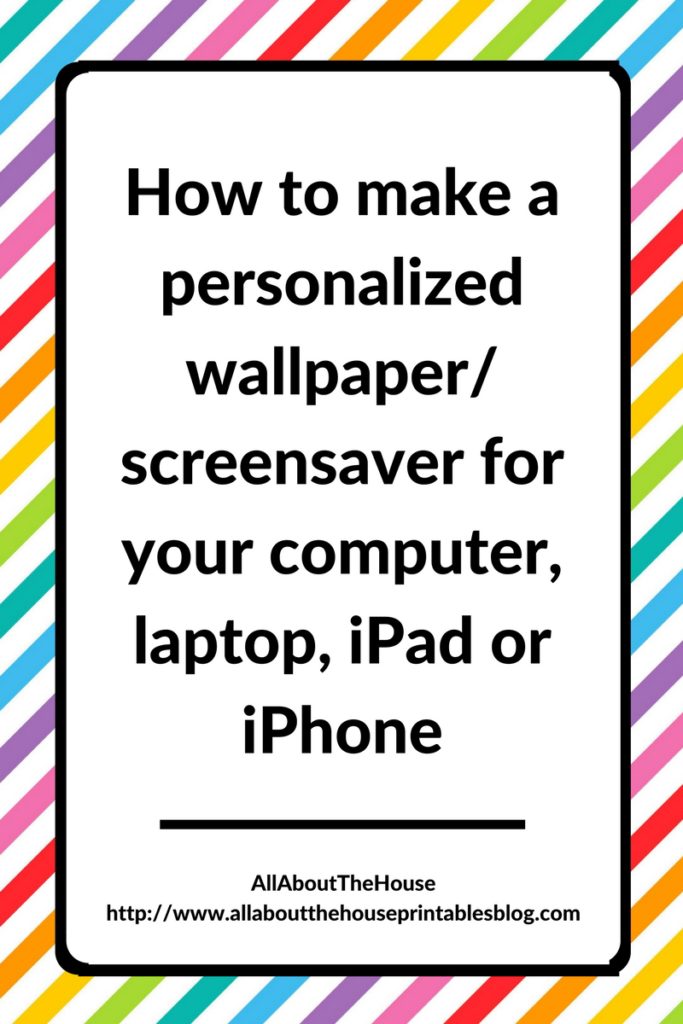 How To Make A Computer, Laptop, Ipad Or Iphone Wallpaper, - Happy Planner Printables - HD Wallpaper 