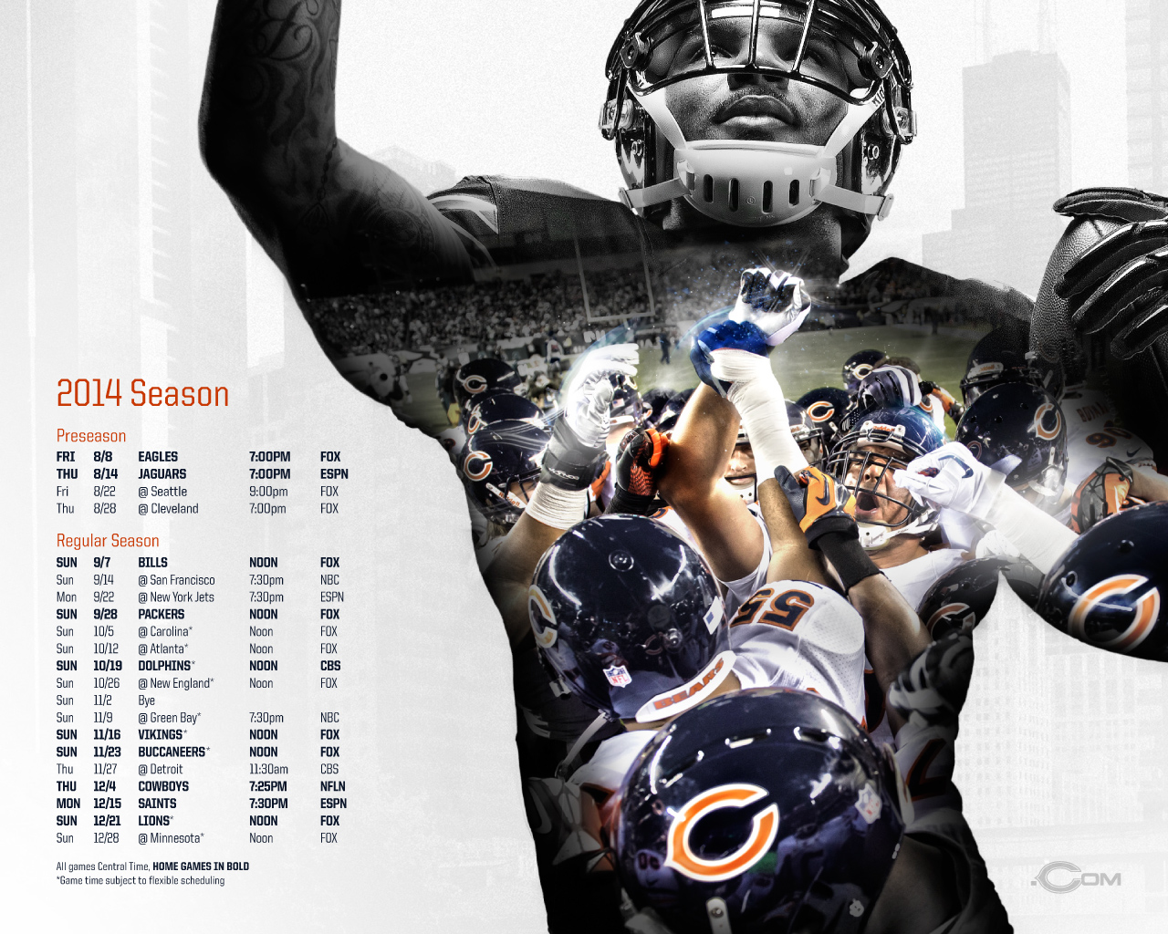 Chicago Bears - HD Wallpaper 