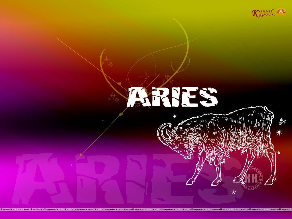 Aries Zodiac Sign - HD Wallpaper 