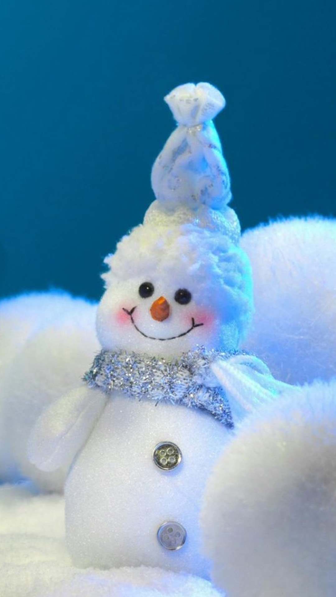 Snowman Android Wallpaper - Special Winter Good Night - HD Wallpaper 