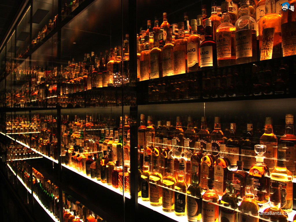 Drinks - Whisky Bottles - HD Wallpaper 