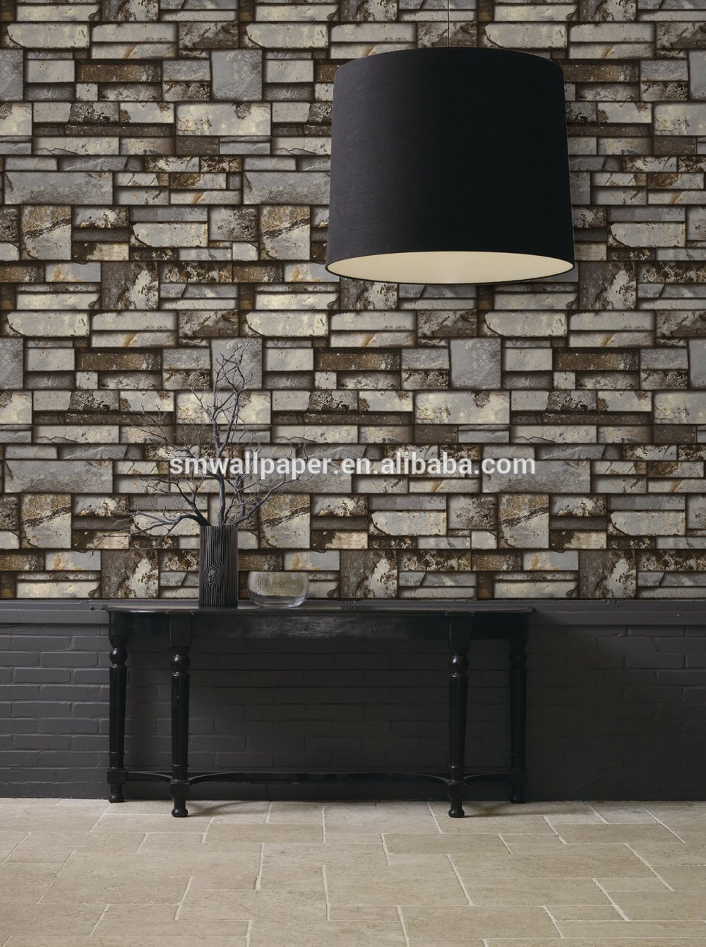 Stone Effect Wallpaper B&q Stone Effect Wallpaper Bathroom - Tile Effect Wallpaper B&q - HD Wallpaper 