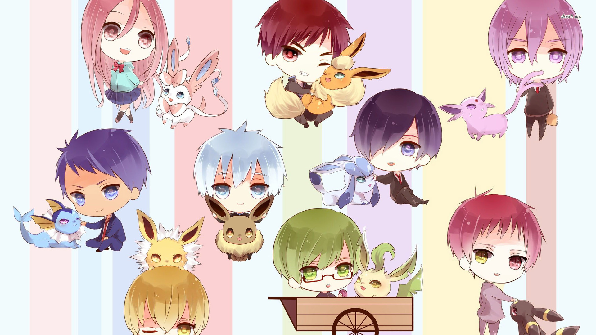 Chibi Kuroko No Basket Generation Of Miracles - HD Wallpaper 