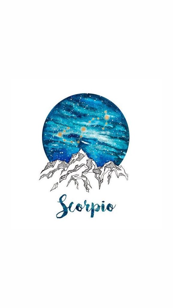 Zodiac Watercolor - HD Wallpaper 