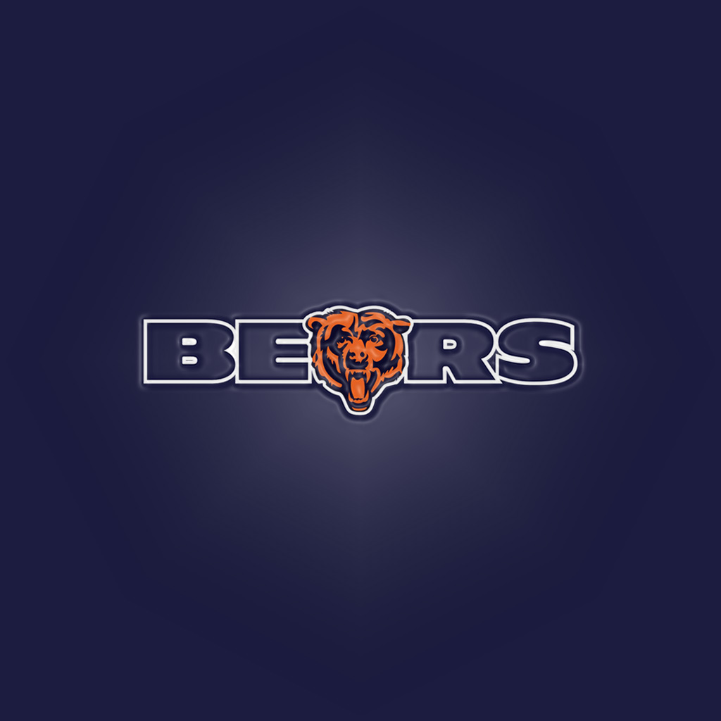 Chicago Bears Word Ipad 1024emboss - HD Wallpaper 