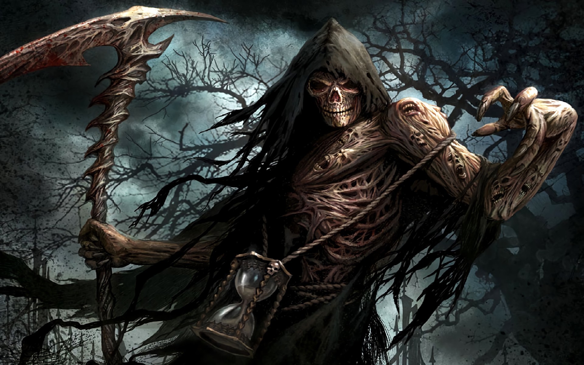 1920x1200, Hd Wallpaper - Grim Reaper Hd - HD Wallpaper 