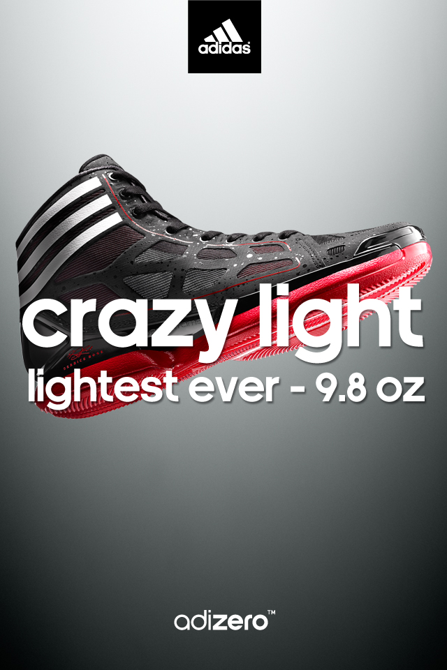 Adidas Adizero Crazy Light - Derrick Rose Shoes 9.8 - HD Wallpaper 