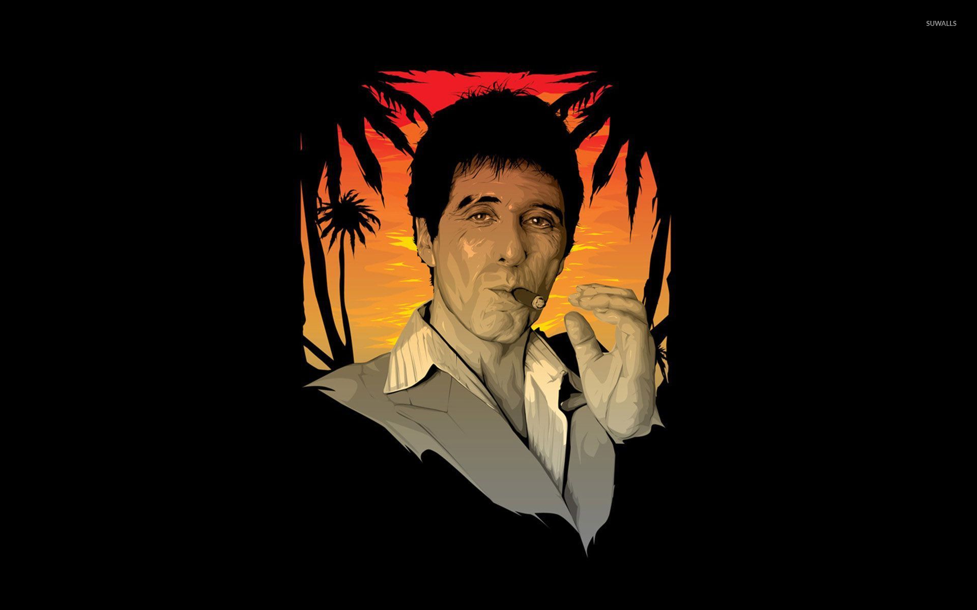 Scarface Wallpaper Hd - HD Wallpaper 