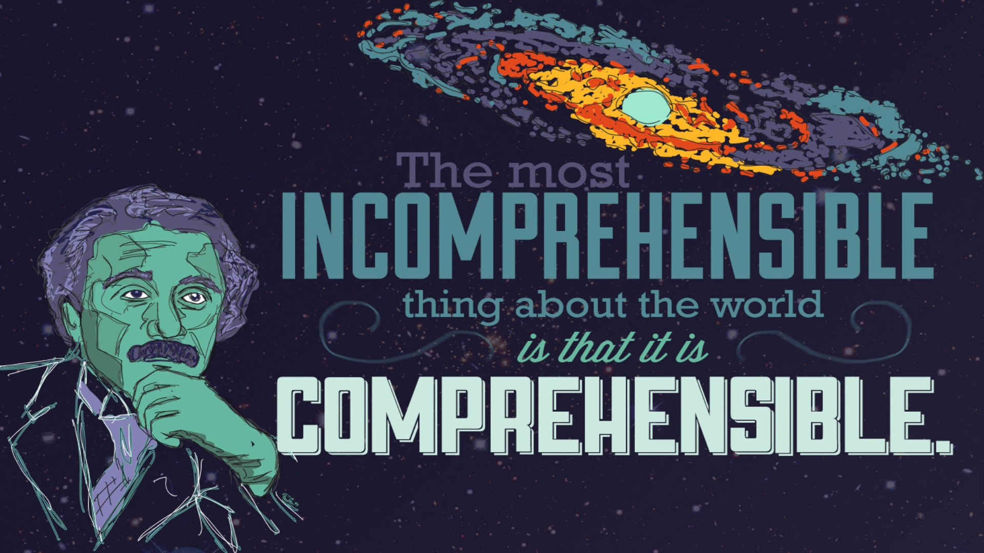 Science Wallpaper Hd - Most Incomprehensible Thing About The World - HD Wallpaper 