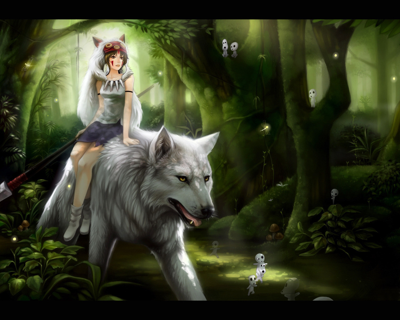 06 12 2018 Px Cool Anime Wolf Wallpapers - Anime Wolf - HD Wallpaper 