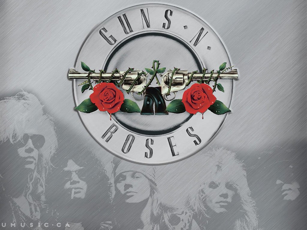 Guns And Roses Background - HD Wallpaper 