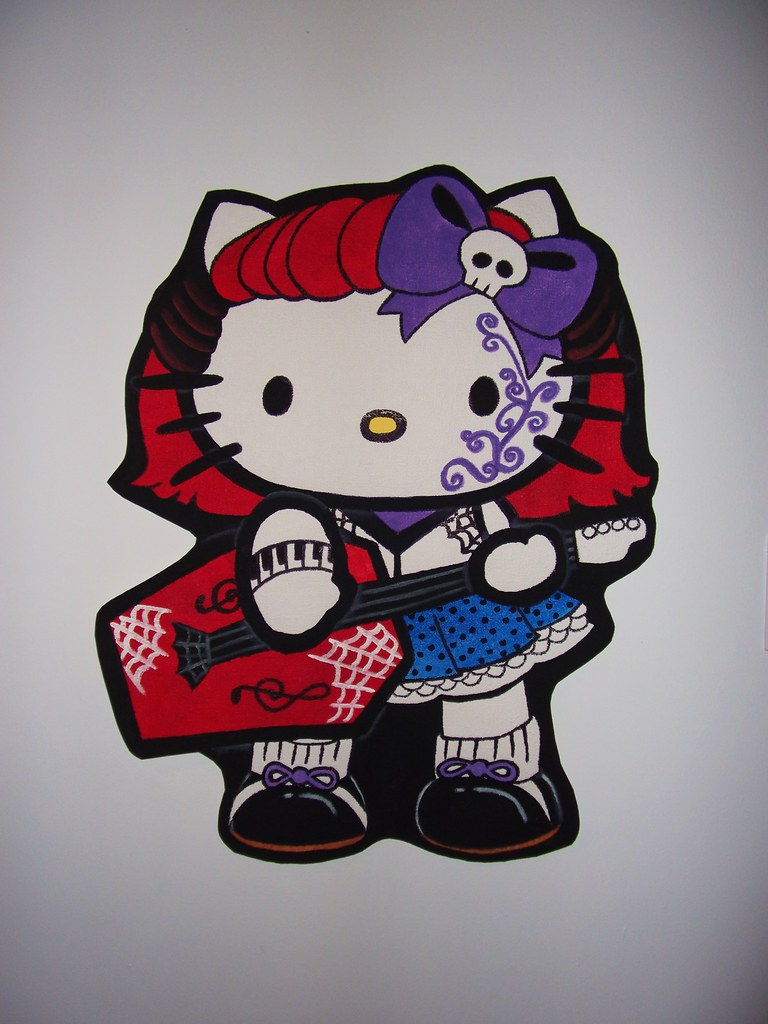 Monster High Style Hello Kitty - HD Wallpaper 