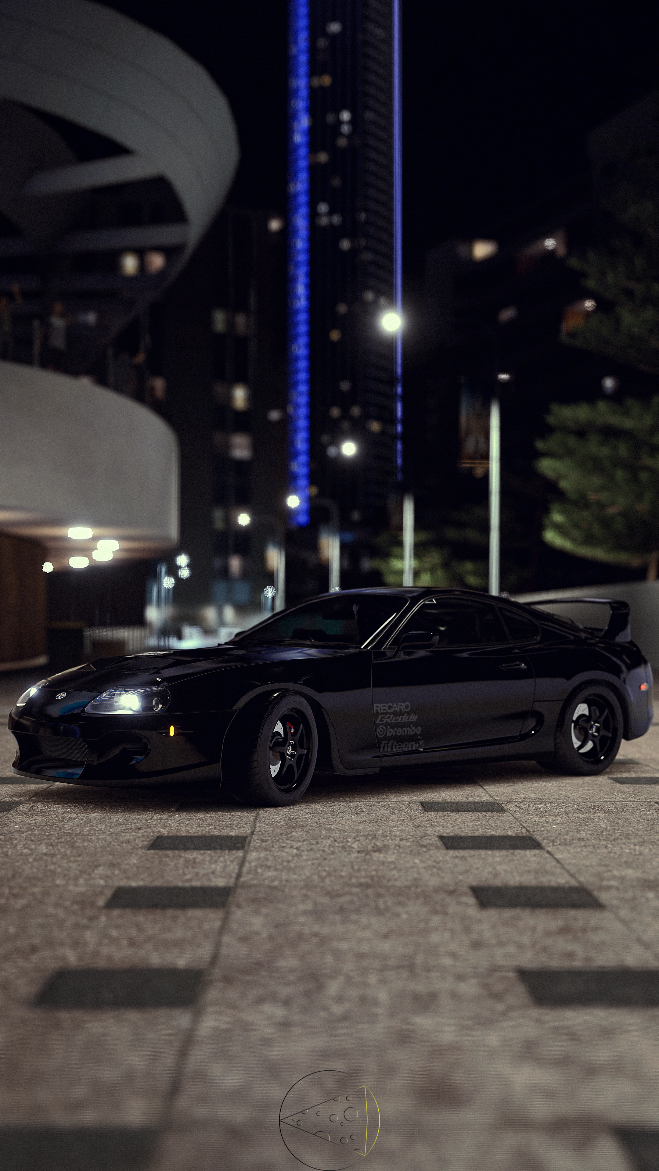 Supra Wallpaper Night - HD Wallpaper 