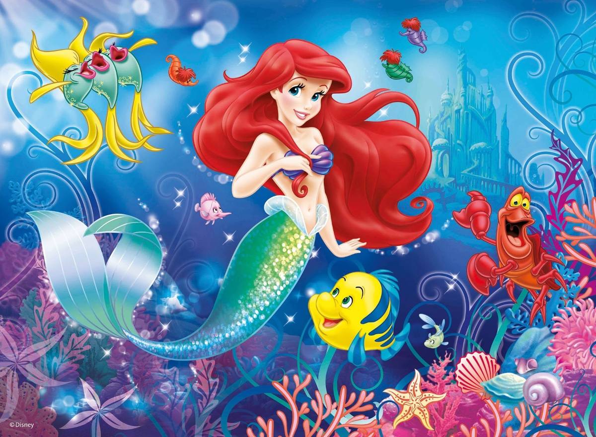 The Little Mermaid Hd Wallpapers - Little Mermaid - HD Wallpaper 