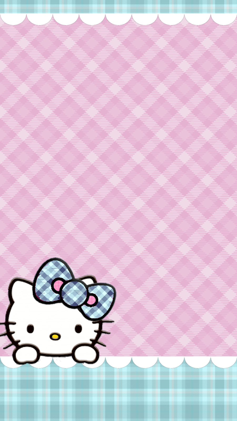 Hello Kitty Border Design - HD Wallpaper 