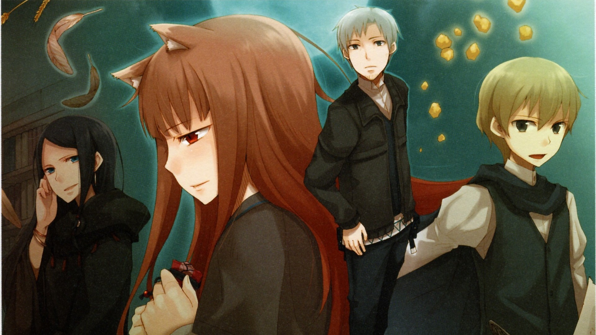 Holo And Lawrence Hd Background Wallpaper - Holo And Lawrence - HD Wallpaper 