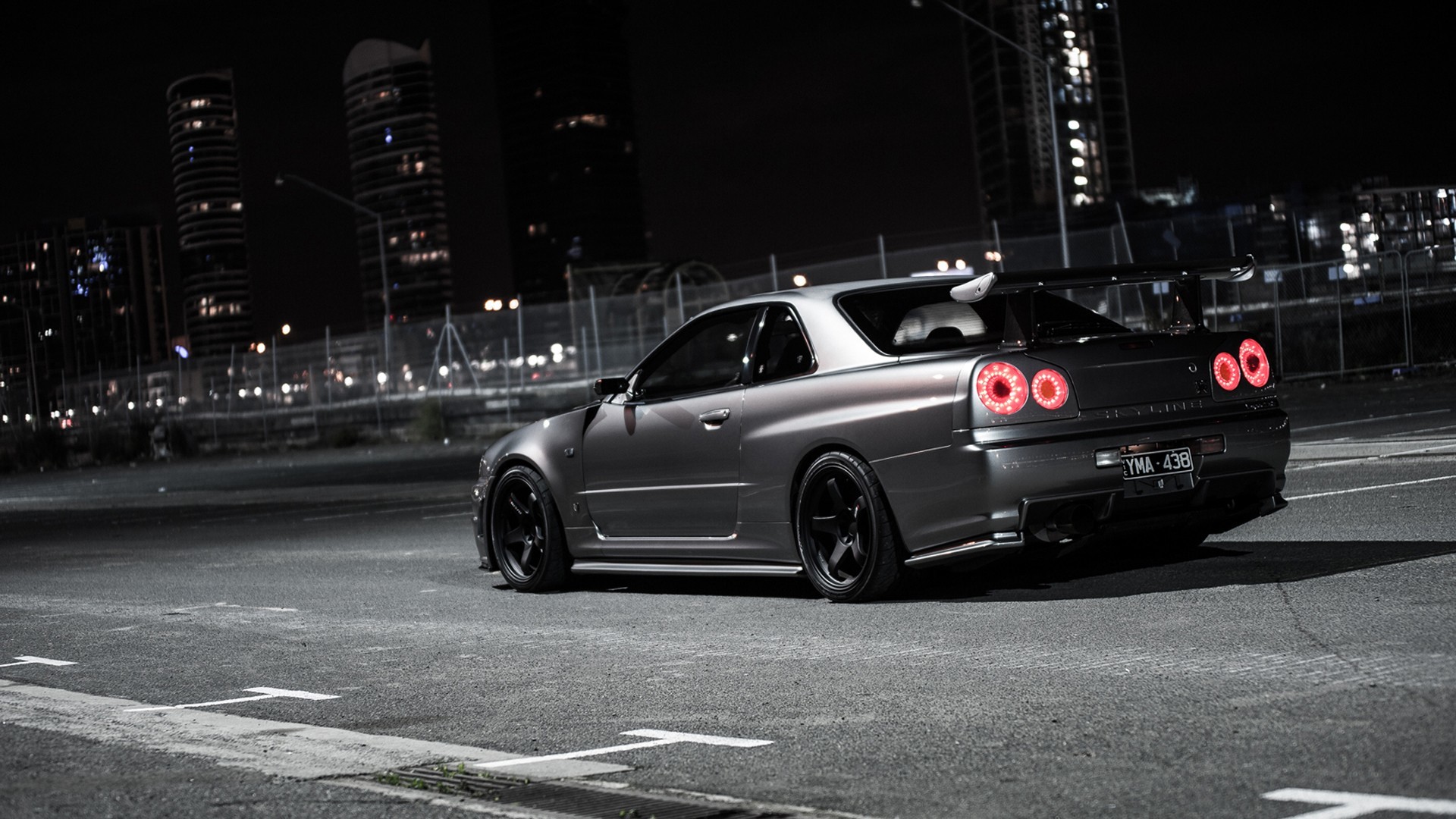 Nissan Skyline Gt R R34 Night Â» Holy Drift - Nissan Skyline Gtr R34 - HD Wallpaper 