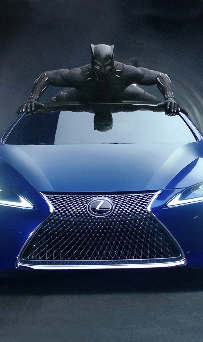 Lexus Movie Black Panther - HD Wallpaper 
