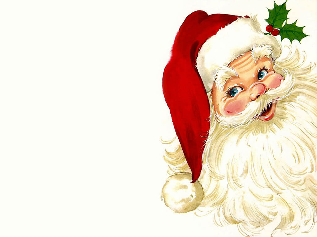 Santa Claus - Thought For Merry Christmas - HD Wallpaper 