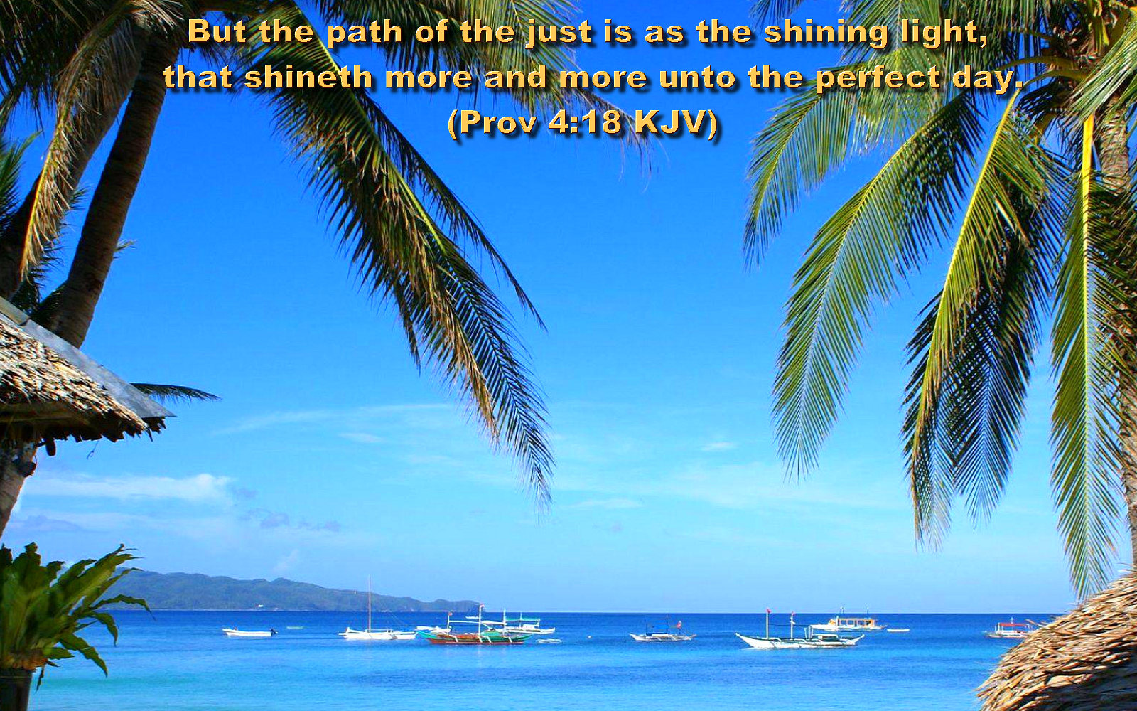 Beach Backgrounds With Bible Verses - HD Wallpaper 