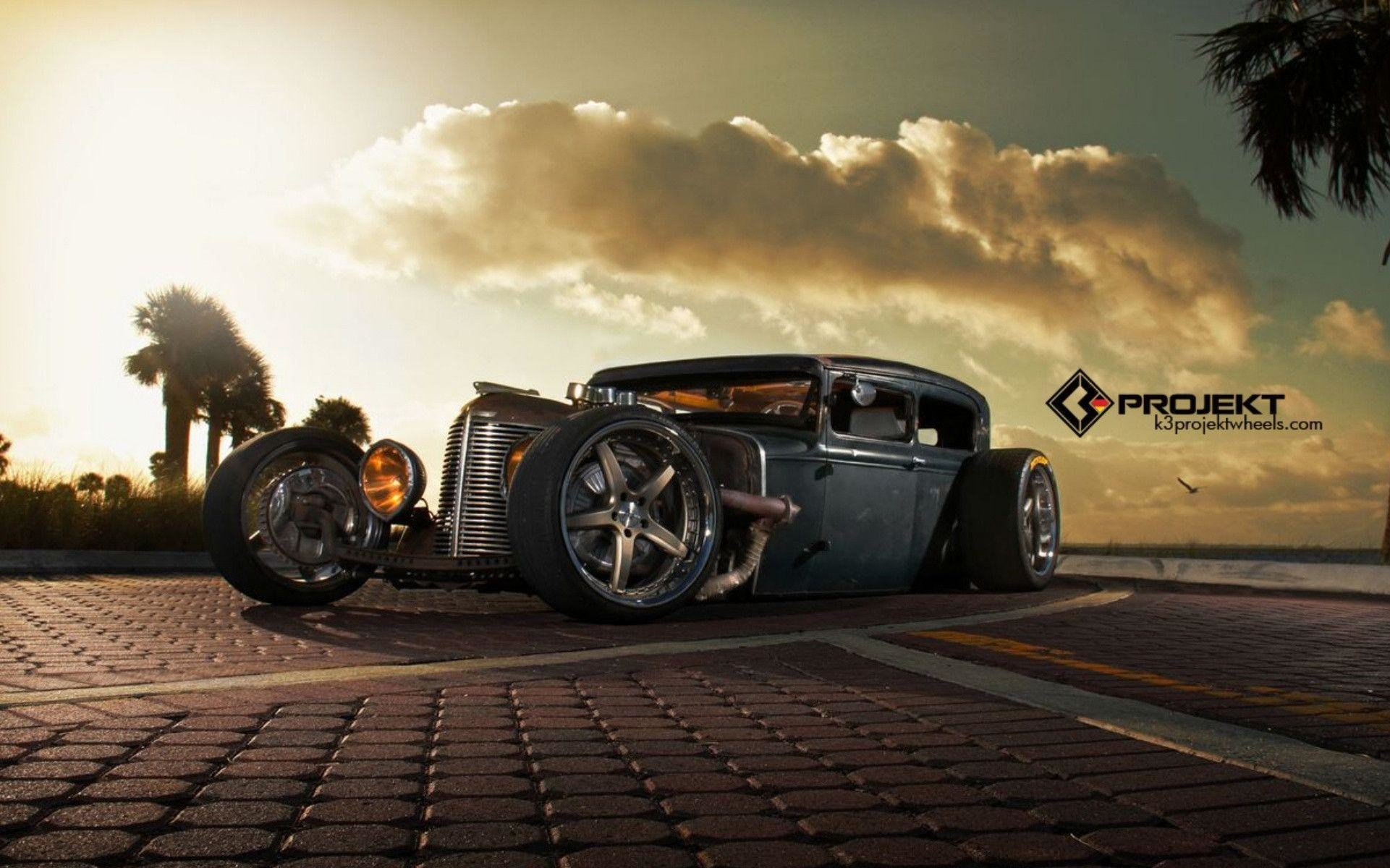 1931 K3 Projekt Ford Model Rat Rod Hot Rods Retro Wallpapers - Hot Rod  Background - 1921x1200 Wallpaper 