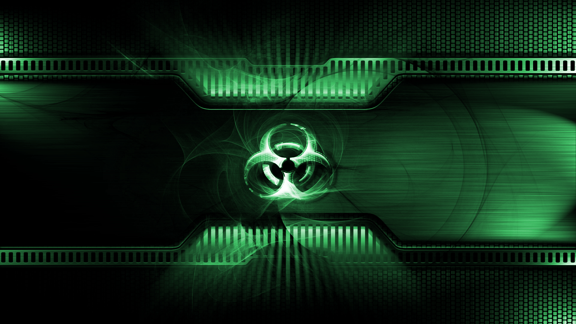 Biohazard Wallpaper Green - HD Wallpaper 