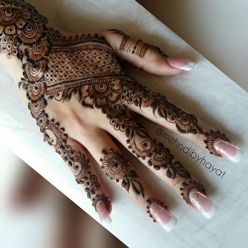 Mehndi Design Latest - HD Wallpaper 
