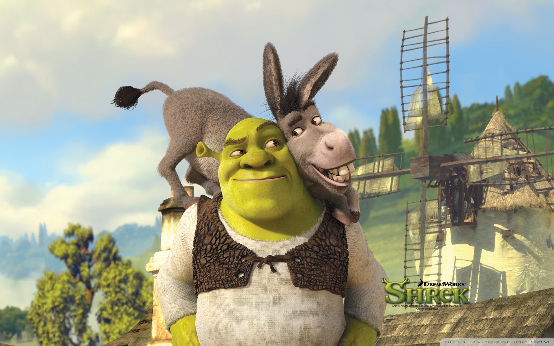 Shrek Wallpaper Pc - HD Wallpaper 
