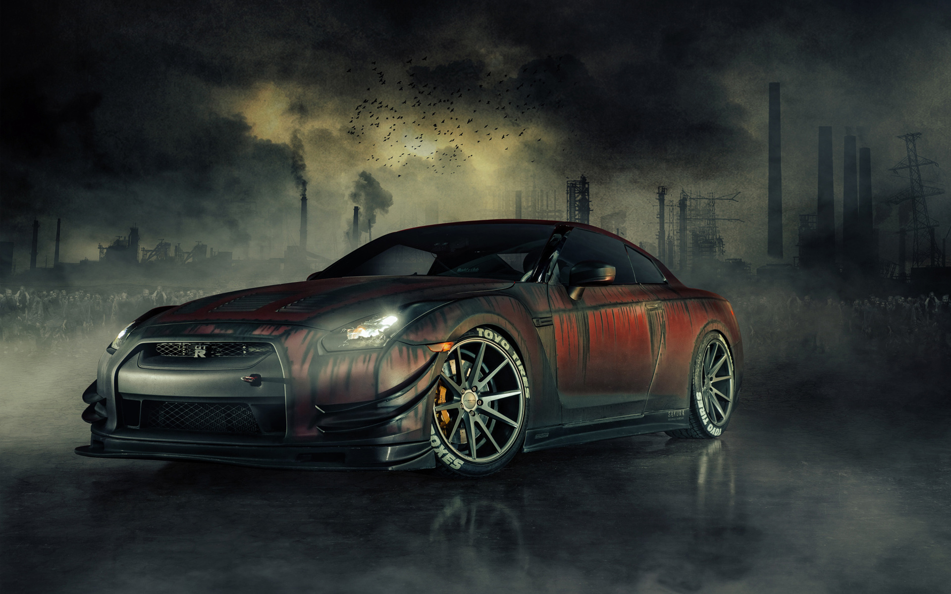 Nissan Gtr R35 Обои - HD Wallpaper 