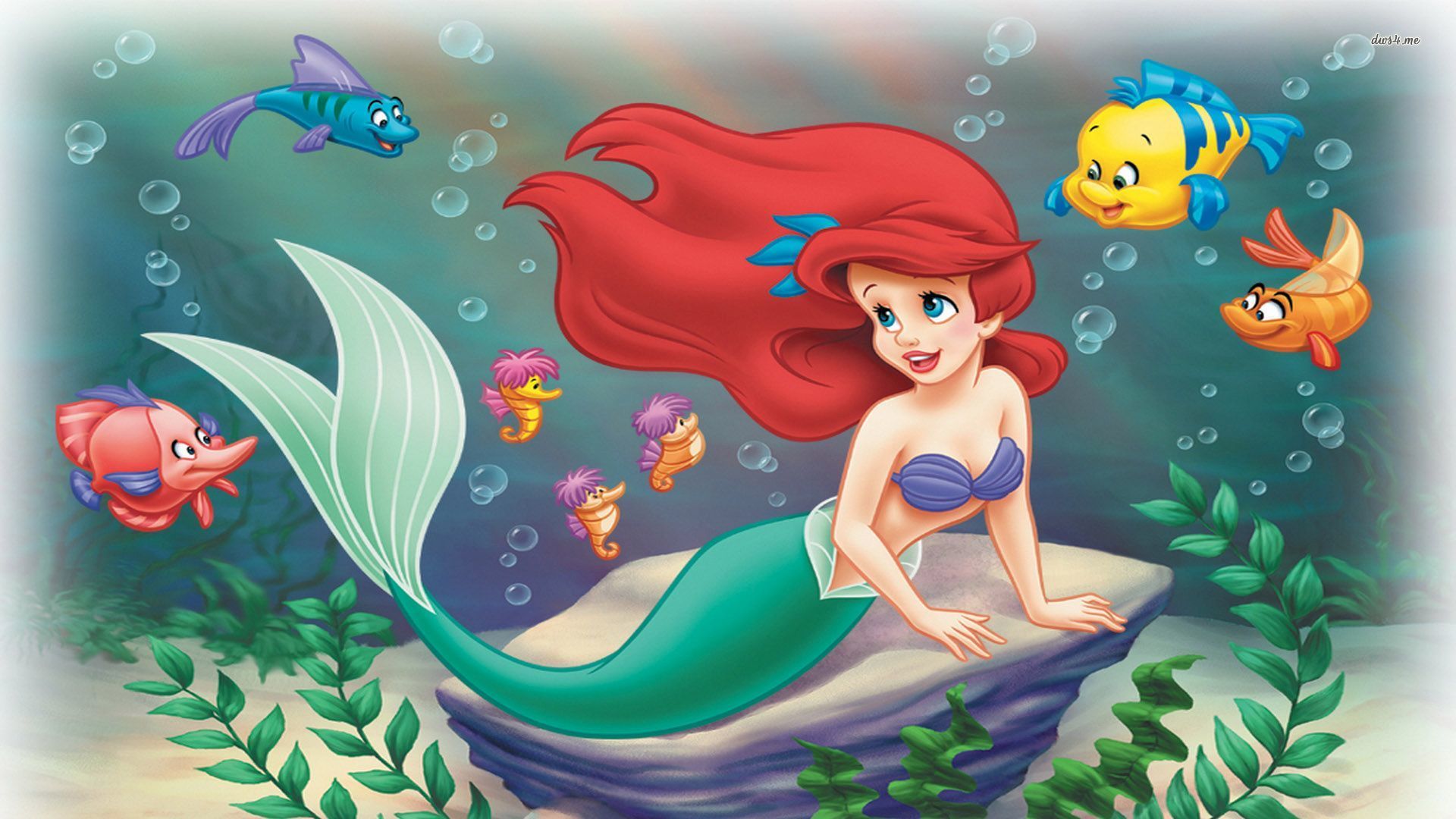 Ariel The Little Mermaid Hd - 1920x1080 Wallpaper 