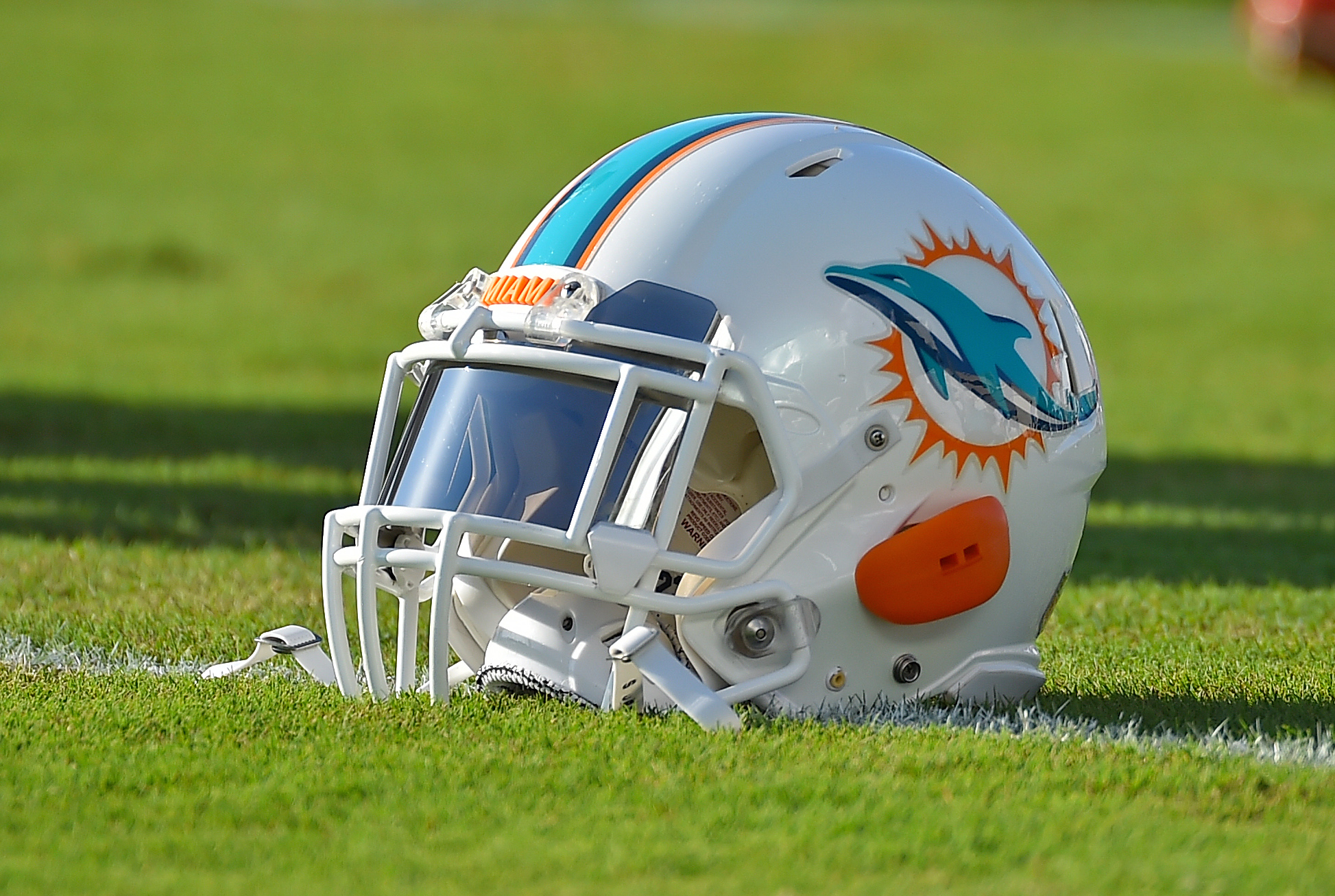 Miami Dolphins Helmet 2018 - HD Wallpaper 