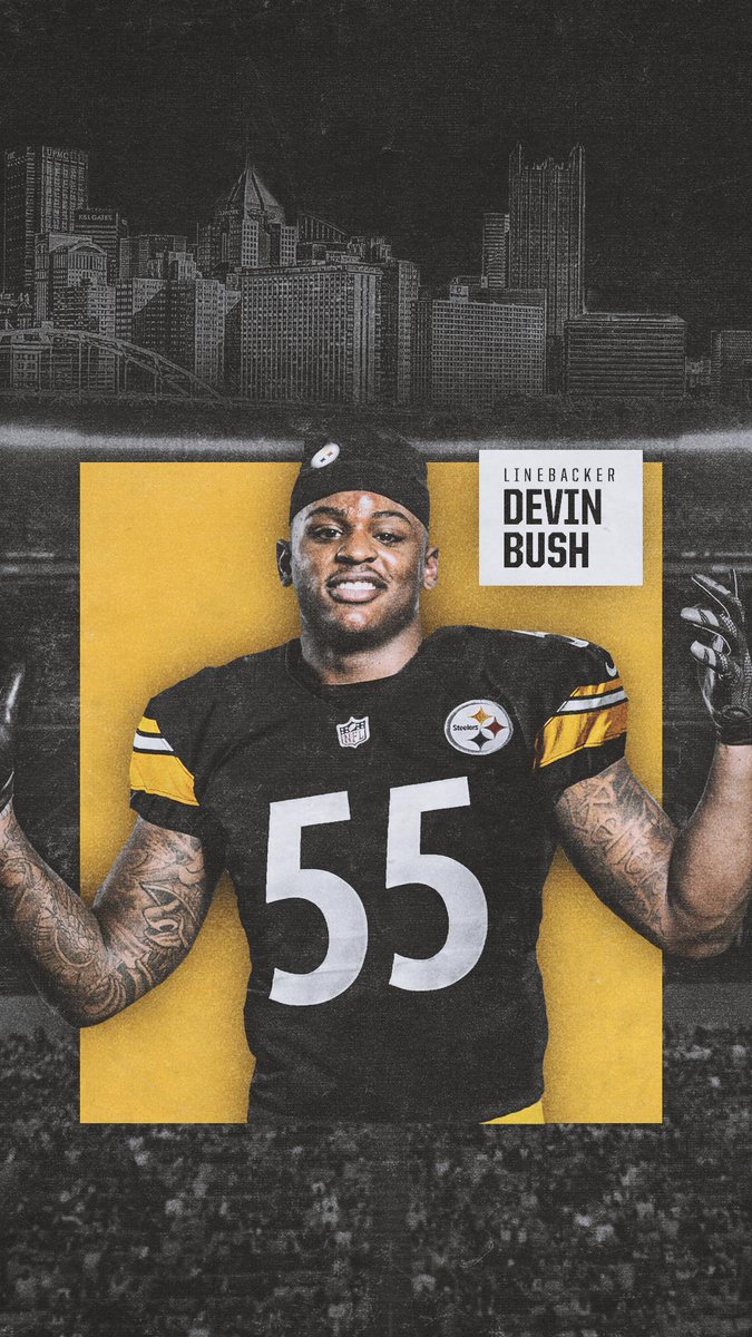 steelers bush jersey