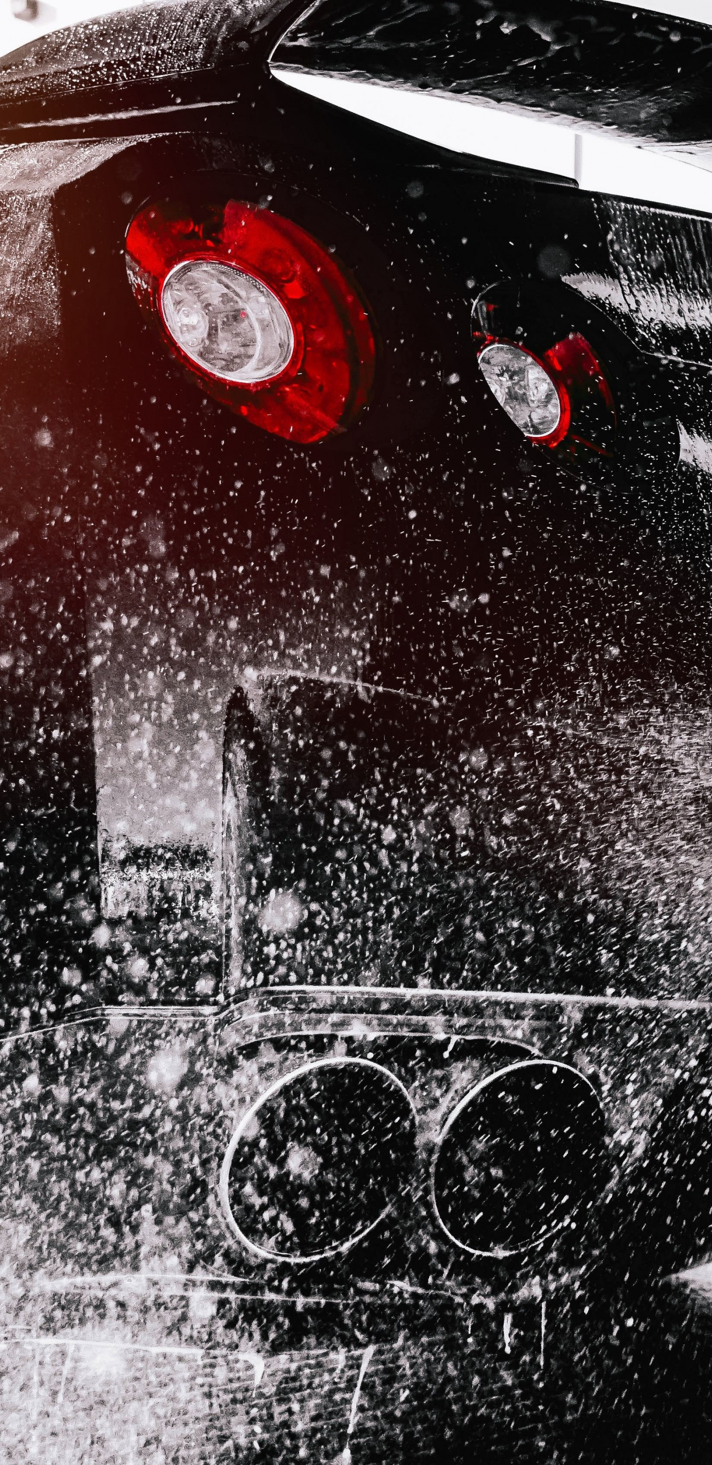 Nissan R35 Gtr, Rear, Wallpaper - Nissan Gtr Wallpaper S7edge - HD Wallpaper 